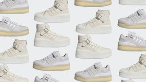 adidas TRIPLE PLATFORUM LOW "DIRTY CREAM" CRYSTAL WHITE/CRYSTAL WHITE/CLOUD WHITE 7