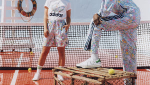 レア刺繍adidas00s3本線ナンバリングダウンy2kフェアリー