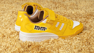 adidas FORUM 84 LOW "m&m's" EQT YELLOW/EQT YELLOW/FTWR WHITE 8