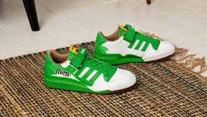 adidas FORUM 84 LOW "m&m's" GREEN/FTWR WHITE/EQT YELLOW 8