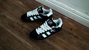 adidas CAMPUS 00S "KoЯn" CORE BLACK/FTWR WHITE/RICH PURPLE 8