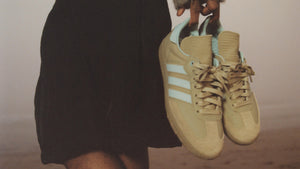 adidas HUMANRACE SAMBA "PHARRELL WILLIAMS" ALUMINA/ALUMINA/WONDER MAUVE 7