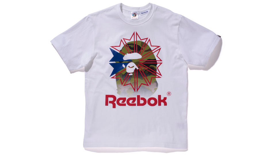 Reebok A BATHING APE コラボ Tシャツ A BATHING APE × Reebok CLASSIC Reebok BAPE DESIGN TEE T