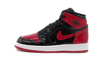 画像をギャラリービューアに読み込む, JORDAN BRAND JORDAN 1 RETRO HIGH OG PS &quot;PATENT BRED&quot; &quot;MICHAEL JORDAN&quot; BLACK/VARSITY RED/WHITE 3