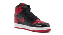 画像をギャラリービューアに読み込む, JORDAN BRAND JORDAN 1 RETRO HIGH OG PS &quot;PATENT BRED&quot; &quot;MICHAEL JORDAN&quot; BLACK/VARSITY RED/WHITE 5