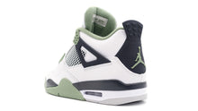 画像をギャラリービューアに読み込む, JORDAN BRAND (WMNS) AIR JORDAN 4 RETRO &quot;SEAFOAM&quot; &quot;MICHAEL JORDAN&quot; WHITE/OIL GREEN/DARK ASH/NEUTRAL GREY 2