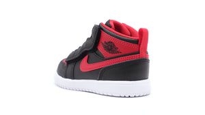 JORDAN BRAND JORDAN 1 MID ALT TD "MICHAEL JORDAN" BLACK/FIRE RED/WHITE 2