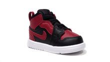 画像をギャラリービューアに読み込む, JORDAN BRAND JORDAN 1 MID ALT TD &quot;MICHAEL JORDAN&quot; BLACK/GYM RED/WHITE/NOIR/BLANC/ROUGE GYM 5