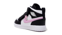 画像をギャラリービューアに読み込む, JORDAN BRAND JORDAN 1 MID ALT PS &quot;MICHAEL JORDAN&quot; WHITE/LIGHT ARCTIC PINK/BLACK 2