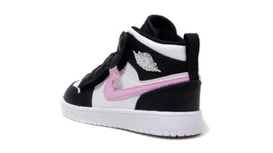 JORDAN BRAND JORDAN 1 MID ALT PS "MICHAEL JORDAN" WHITE/LIGHT ARCTIC PINK/BLACK 2