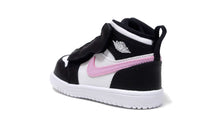 画像をギャラリービューアに読み込む, JORDAN BRAND JORDAN 1 MID ALT TD &quot;MICHAEL JORDAN&quot; WHITE/LIGHT ARCTIC PINK/BLACK 2