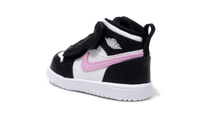 JORDAN BRAND JORDAN 1 MID ALT TD "MICHAEL JORDAN" WHITE/LIGHT ARCTIC PINK/BLACK 2