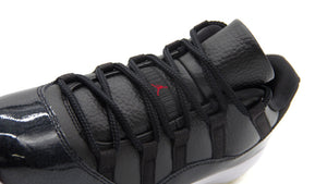 JORDAN BRAND AIR JORDAN 11 RETRO LOW "72-10" "MICHAEL JORDAN" BLACK/GYM RED/WHITE/SAIL 6