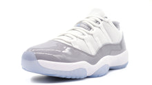 画像をギャラリービューアに読み込む, JORDAN BRAND AIR JORDAN 11 RETRO LOW &quot;CEMENT GREY&quot; &quot;MICHAEL JORDAN&quot; WHITE/UNIVERSITY BLUE/CEMENT GREY 1