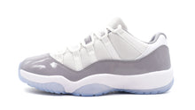 画像をギャラリービューアに読み込む, JORDAN BRAND AIR JORDAN 11 RETRO LOW &quot;CEMENT GREY&quot; &quot;MICHAEL JORDAN&quot; WHITE/UNIVERSITY BLUE/CEMENT GREY 3