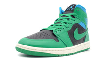 画像をギャラリービューアに読み込む, JORDAN BRAND (WMNS) AIR JORDAN 1 MID &quot;LUCKY GREEN&quot; &quot;MICHAEL JORDAN&quot; BLACK/LUCKY GREEN/AQUATONE/SAIL 1