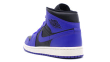 画像をギャラリービューアに読み込む, JORDAN BRAND (WMNS) AIR JORDAN 1 MID &quot;MICHAEL JORDAN&quot; BLACK/DARK CONCORD/SAIL 2