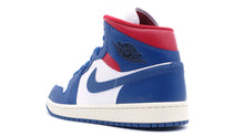 画像をギャラリービューアに読み込む, JORDAN BRAND (WMNS) AIR JORDAN 1 MID &quot;MICHAEL JORDAN&quot; WHITE/FRENCH BLUE/GYM RED/SAIL 2