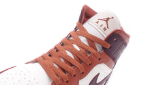 画像をギャラリービューアに読み込む, JORDAN BRAND (WMNS) AIR JORDAN 1MID &quot;MICHAEL JORDAN&quot; DUSTY PEACH/NIGHT MAROON/SAIL/WHITE 6