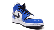 画像をギャラリービューアに読み込む, JORDAN BRAND AIR JORDAN 1 MID SE GS &quot;SIGNAL BLUE&quot; &quot;MICHAEL JORDAN&quot; SIGNAL BLUE/BLACK/WHITE/BLEU SIGNAL/BLANC/NOIR 5