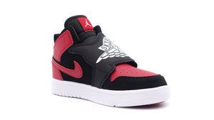 JORDAN BRAND SKY JORDAN 1 PS "MICHAEL JORDAN" BLACK/WHITE/GYM RED 5