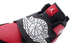 JORDAN BRAND SKY JORDAN 1 PS "MICHAEL JORDAN" BLACK/WHITE/GYM RED 6