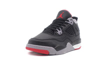 画像をギャラリービューアに読み込む, JORDAN BRAND JORDAN 4 RETRO PS &quot;BRED REIMAGINED&quot; &quot;MICHAEL JORDAN&quot; BLACK/CEMENT GREY/SUMMIT WHITE/FIRE RED 1