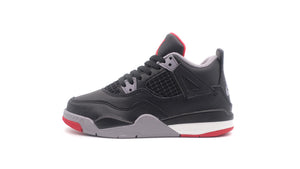 JORDAN BRAND JORDAN 4 RETRO PS "BRED REIMAGINED" "MICHAEL JORDAN" BLACK/CEMENT GREY/SUMMIT WHITE/FIRE RED 3