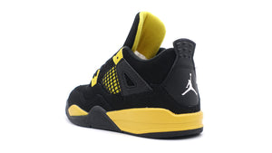 JORDAN BRAND JORDAN 4 RETRO PS "THUNDER" "MICHAEL JORDAN" BLACK/WHITE/TOUR YELLOW 2