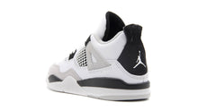 画像をギャラリービューアに読み込む, JORDAN BRAND JORDAN 4 RETRO PS &quot;MILITARY BLACK&quot; &quot;MICHAEL JORDAN&quot; WHITE/BLACK/NEUTRAL GRAY 2
