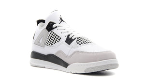 JORDAN BRAND JORDAN 4 RETRO PS "MILITARY BLACK" "MICHAEL JORDAN" WHITE/BLACK/NEUTRAL GRAY 5