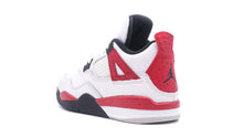 画像をギャラリービューアに読み込む, JORDAN BRAND JORDAN 4 RETRO PS &quot;RED CEMENT&quot; &quot;MICHAEL JORDAN&quot; WHITE/FIRE RED/BLACK/NEUTRAL GREY 2