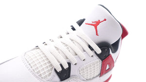 JORDAN BRAND JORDAN 4 RETRO PS "RED CEMENT" "MICHAEL JORDAN" WHITE/FIRE RED/BLACK/NEUTRAL GREY 6