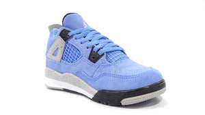 JORDAN BRAND JORDAN 4 RETRO PS "UNIVERSITY BLUE" "MICHAEL JORDAN" UNIVERSITY BLUE/BLACK/TECH GREY/WHITE 5