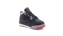 画像をギャラリービューアに読み込む, JORDAN BRAND JORDAN 4 RETRO TD &quot;BRED REIMAGINED&quot; &quot;MICHAEL JORDAN&quot; BLACK/CEMENT GREY/SUMMIT WHITE/FIRE RED 5