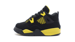 JORDAN BRAND JORDAN 4 RETRO TD "THUNDER" "MICHAEL JORDAN" BLACK/WHITE/TOUR YELLOW 3