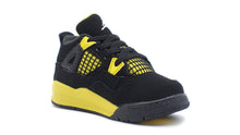 画像をギャラリービューアに読み込む, JORDAN BRAND JORDAN 4 RETRO TD &quot;THUNDER&quot; &quot;MICHAEL JORDAN&quot; BLACK/WHITE/TOUR YELLOW 5