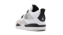 画像をギャラリービューアに読み込む, JORDAN BRAND JORDAN 4 RETRO TD &quot;MILITARY BLACK&quot; &quot;MICHAEL JORDAN&quot; WHITE/BLACK/NEUTRAL GRAY 2