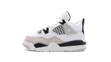画像をギャラリービューアに読み込む, JORDAN BRAND JORDAN 4 RETRO TD &quot;MILITARY BLACK&quot; &quot;MICHAEL JORDAN&quot; WHITE/BLACK/NEUTRAL GRAY 3