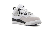画像をギャラリービューアに読み込む, JORDAN BRAND JORDAN 4 RETRO TD &quot;MILITARY BLACK&quot; &quot;MICHAEL JORDAN&quot; WHITE/BLACK/NEUTRAL GRAY 5