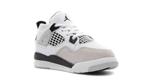 JORDAN BRAND JORDAN 4 RETRO TD "MILITARY BLACK" "MICHAEL JORDAN" WHITE/BLACK/NEUTRAL GRAY 5
