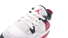 画像をギャラリービューアに読み込む, JORDAN BRAND JORDAN 4 RETRO TD &quot;RED CEMENT&quot; &quot;MICHAEL JORDAN&quot; WHITE/FIRE RED/BLACK/NEUTRAL GREY 6