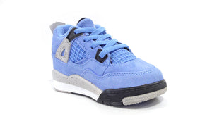 JORDAN BRAND JORDAN 4 RETRO TD "UNIVERSITY BLUE" "MICHAEL JORDAN" UNIVERSITY BLUE/BLACK/TECH GREY/WHITE 5