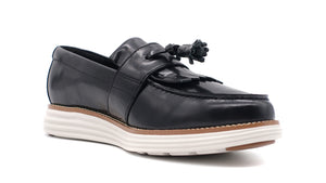 COLE HAAN OG KILTIE LOAFER BLACK/OPTIC WHITE 5