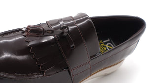 COLE HAAN OG KILTIE LOAFER CH DARK CHOCOLATE/OPTIC WHITE 6