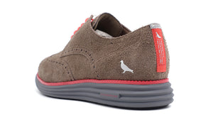 COLE HAAN ORIGINALGRAND WINGTIP OX "STAPLE PIGEON" GRAY/CORDUROY/PINK/SILVER 2