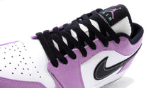 画像をギャラリービューアに読み込む, JORDAN BRAND AIR JORDAN 1 LOW SE &quot;MICHAEL JORDAN&quot; VIOLET SHOCK/VIOLET SHOCK/BLACK/TROPICAL TWIST/WHITE 6