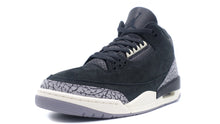 画像をギャラリービューアに読み込む, JORDAN BRAND (WMNS) AIR JORDAN 3 RETRO &quot;MICHAEL JORDAN&quot; OFF NOIR/BLACK/SAIL/CEMENT GREY 1