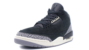 JORDAN BRAND (WMNS) AIR JORDAN 3 RETRO "MICHAEL JORDAN" OFF NOIR/BLACK/SAIL/CEMENT GREY 1