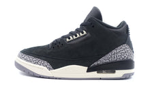 画像をギャラリービューアに読み込む, JORDAN BRAND (WMNS) AIR JORDAN 3 RETRO &quot;MICHAEL JORDAN&quot; OFF NOIR/BLACK/SAIL/CEMENT GREY 3